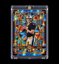 TYLER SHOUGH ROOKIE STAINED GLASS ORANGE BLUE RARE REFRACTOR Jumbo 2025 Mosaic picture