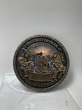 U.S. Navy Security Forces 3 inch Challenge Coin picture