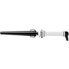 Hot Tools Professional Curling Wand White Black New Tapered 450F picture
