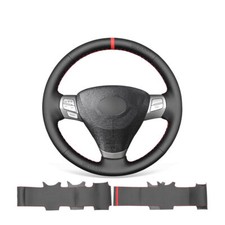 Hand-sewn PU Leather Steering Wheel Cover for Toyota Solara (Camry Solara) Venza picture