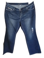 Boutique 24W NWT Medium Wash Embellished Rear Pockets Jeans picture