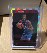 Panini 2014-15 NBA Hoops Joel Embiid RC Green Parallel #263 76ers picture