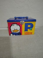 Vintage 90s Sanrio Ahiru No Pekkle Small Metal Box Rare  picture