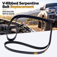 Serpentine Belt 9091602708 90916-02640 For Toyota Tacoma 2.7L L4-Gas 2005-2023 picture