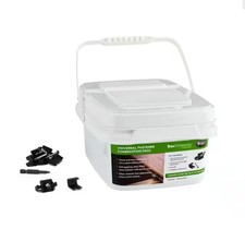 Trex 200 sq. ft. Universal Hidden Deck Fasteners Bucket - NEW UNIVCOMBOCLIP200 picture