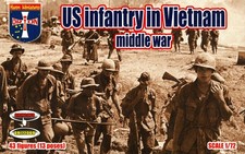 Orion Models 1/72 US INFANTRY IN VIETNAM MIDDLE WAR Figure Set picture