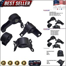 High-Quality 4-Piece Engine Mount Kit for Jeep and Dodge Vehicles 2007-2017 picture