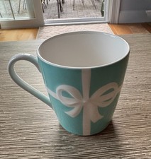 Tiffany & Co Mug Cup RETIRED Tiffany Blue Bow Box Mug 12oz - 1 piece picture