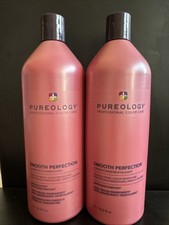 Pureology Smooth Perfection Shampoo & Conditioner 33.8 oz Liter Duo Set New picture