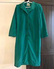 VTG 60s 70s Wellington Fashions Kashmiracle Green Long Winter Coat Women L picture