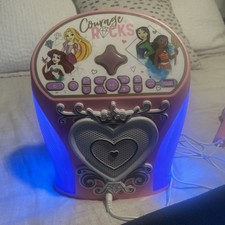 eKids - Disney Princess Bluetooth Karaoke with EZ Link Technology - Pink Tested picture