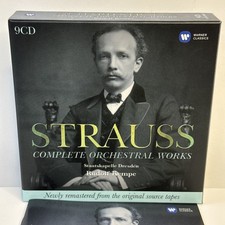 RICHARD STRAUSS The Complete Orchestral Works RUDOLF KEMPE Box Set 9-CD  picture