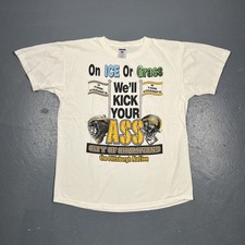 Vintage Pittsburgh Sports Champions Tshirt Penguins Steelers 2000s White Large  picture