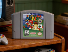 new Super Mario N64 For Nintendo 64 US Version - picture