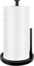NEW Paper Towel Holder Freestanding Stainless Steel with Anti-Slip Weighted Base picture