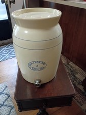 Miali pottery 2 gallon ceramic water crock picture