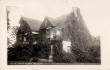 1913 Smith's Residence House Mansion Angelica New York NY RPPC Postcard COPY picture