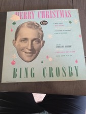 Bing Crosby Merry Christmas Decca Records Album No. A-550 picture