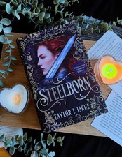Steelborn Taylor J. LaRue | Waterstones Exclusive Edition | Sprayed Edges picture