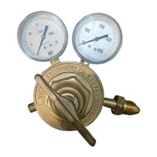 Vtg Victor Equipment Company Compressed Gas Pressure Regulator & Gauges SR-410-A picture