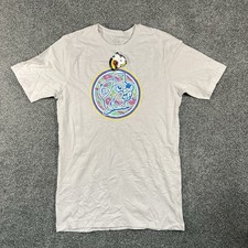 Buc-ee's Men’s M Tie Dye Beaver Logo Graphic T-Shirt White Short Sleeve NWT picture