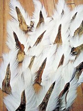 SupplyIt 100 Large Northern Bucktail Natural White Fly Tying Material Deer Hair picture
