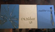 1964 1965 1966 LOS ALTOS YEARBOOK 'EXCALIBUR' LOS ALTOS, CA 3 Year Books picture