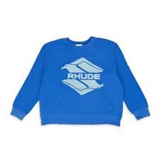 Rhude Blue Dragon Crewneck SIZE L $651 picture