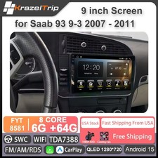 Car Radio Carplay for Saab 93 9-3 2007 - 2011 8 Core 64G Android Stereo GPS FM picture