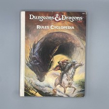 Dungeons & Dragons Rules Cyclopedia 1991 TSR 1071 D&D Hardcover Vintage picture