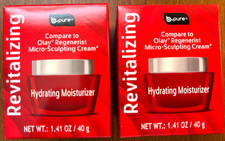 b-pure B PURE Revitalizing Cream Hydrating Moisturizer face/neck 1.41 *LOT OF 2* picture
