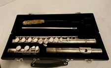E.L. DeFord Closed-Hole Flute With hard case picture