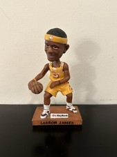 2004-2005 LeBron James Hardwood Classics Bobblehead Gund Arena 35th Anniversary picture
