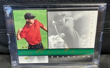 2001 Tiger Woods Masters Championship Foil Card Limited Edition of 100,000 picture