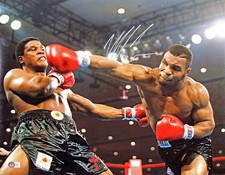 Mike Tyson Authentic Signed 16x20 Vs Trevor Berbick Photo Autographed BAS picture