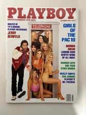 PLAYBOY Magazine October 1993 Jerry Seinfeld Girls of the Pac 10 Entertainment picture