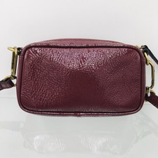Madewell The Leather Carabiner Mini Crossbody Bag Cabernet Purse NWT picture