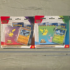 Pokémon TCG Celebrations 30th Tech Sticker Collection Lucario & Exeggutor picture