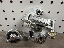 Vintage SunTour V-GT Luxe Rear Derailleur Long Cage Silver Japan 70s 80S picture