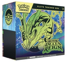 Delta Reign Mega evolutions Pokemon ETB Image and 3D Custom DeckBox PRESALE picture