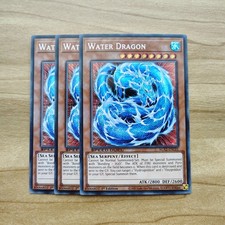 Water Dragon 3x - Secret Rare / Holo - SGX2-ENC01 - Yugioh picture