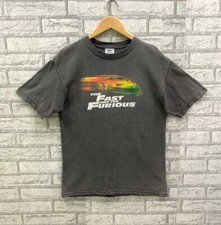 The Fast And The Furious 2001 Vintage Movie Racing Graphic T Shirt Unisex Tee picture