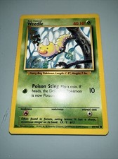 Pokemon Weedle 69/102 - Base Set common - Same day shipping - NM/M picture