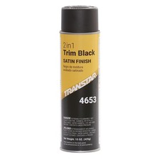 Transtar 4653 2 in 1 Trim Black Satin Finish Aerosol (20 oz) picture