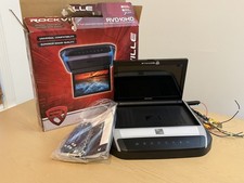Rockville RVD10HD 10” Overhead Flip Down LCD Monitor Car DVD Player Open box NEW picture