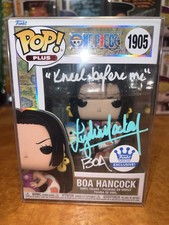 MAS Signed Lydia Mackay Funko Pop Plus - One Piece Boa Hancock Plus Excl #1905 picture