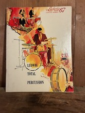 LUDWIG DRUM CO 67 TOTAL PERCUSSION CATALOG MAGAZINE ORIGINAL EXCELLENT 1966 1967 picture