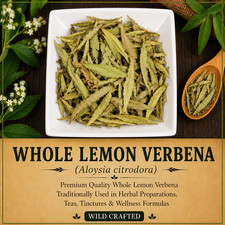 Whole Lemon Verbena Leaf Wild Crafted Aloysia citrodora Herbal Tea | USA | Fresh picture