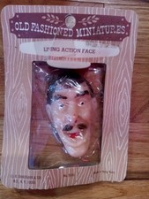 MEGA RARE VINTAGE B. SHACKMAN NOVELTY RUBBER CREEPY  LIVING ACTION FACE picture