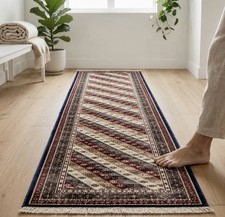 Vintage Hand-Knotted Area Rug 9'9